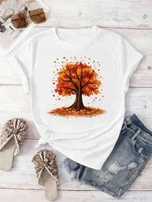 Women T-Shirts - White - View 2