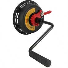 Hand Cranked Not Pull Starter For Small Tiller Sprayer Water Pumps Generator Engines For 168 170F Construction Durability Starter - Black - 查看 5