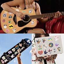And Gesture Teme Fiti L Sticker Pack 50pcs - Of Stickers. Suitable  DIY Decorat S Water Bott Guitars Journal Books Lage  Pone . Party Gt Stickers - 50 Sign Language Doodle - View 6
