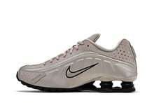 Nike Shox R4 'College Grey' (Unisex) College Grey/University Red/Metallic Silver/Black IH0265-009 Summer New - Xám - Xem 3