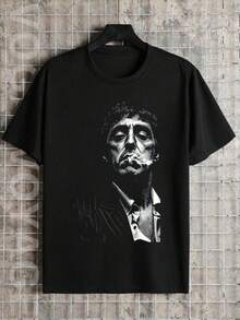 Dam-T-shirts - Svart - Visa 8