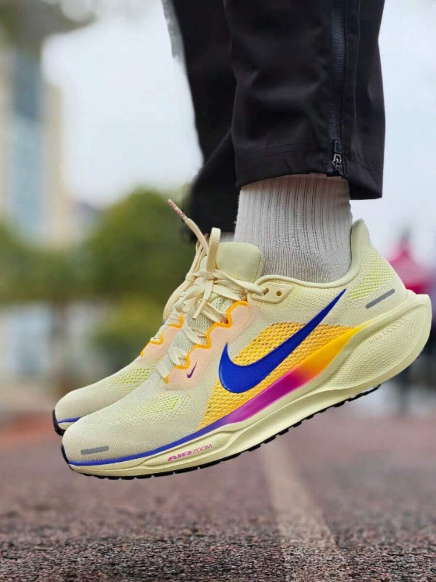 Giày chạy bộ Nike Pegasus 41 dành cho nam, thoải mái, đa năng, thoáng khí và có độ đàn hồi tốt FD2722-703 - Màu be - Xem 1