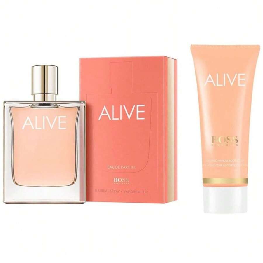 Hugo Boss BOSS ALIVE SET 2 PZS 80 ML EDP SPRAY / BODY LOTION 75 ML - Fruity & Citrus - View 1