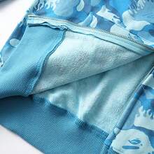 BAPE Gradient Ape Camouflage Hoodie In Light Blue - Baby Blue - View 6