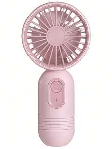 LMMAKE Mini Portable Fan, Cute Handheld Fan Battery Operated Lightweight Small Personal Fan With 3 Speeds And USB Rechargeable Eyelash Fan For Stylish Girl Kids Women Men Office Outdoor Travel Camping - One Size Fits All - View 10