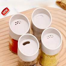 1/2 chai đựng gia vị nhà bếp, chai đựng gia vị đa năng, lọ đựng muối. - trắng - Xem 2