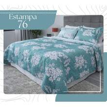 Luxury Double-Sided Embroidered Bedspread Set For Queen/King Sizes - 76 - 查看 2