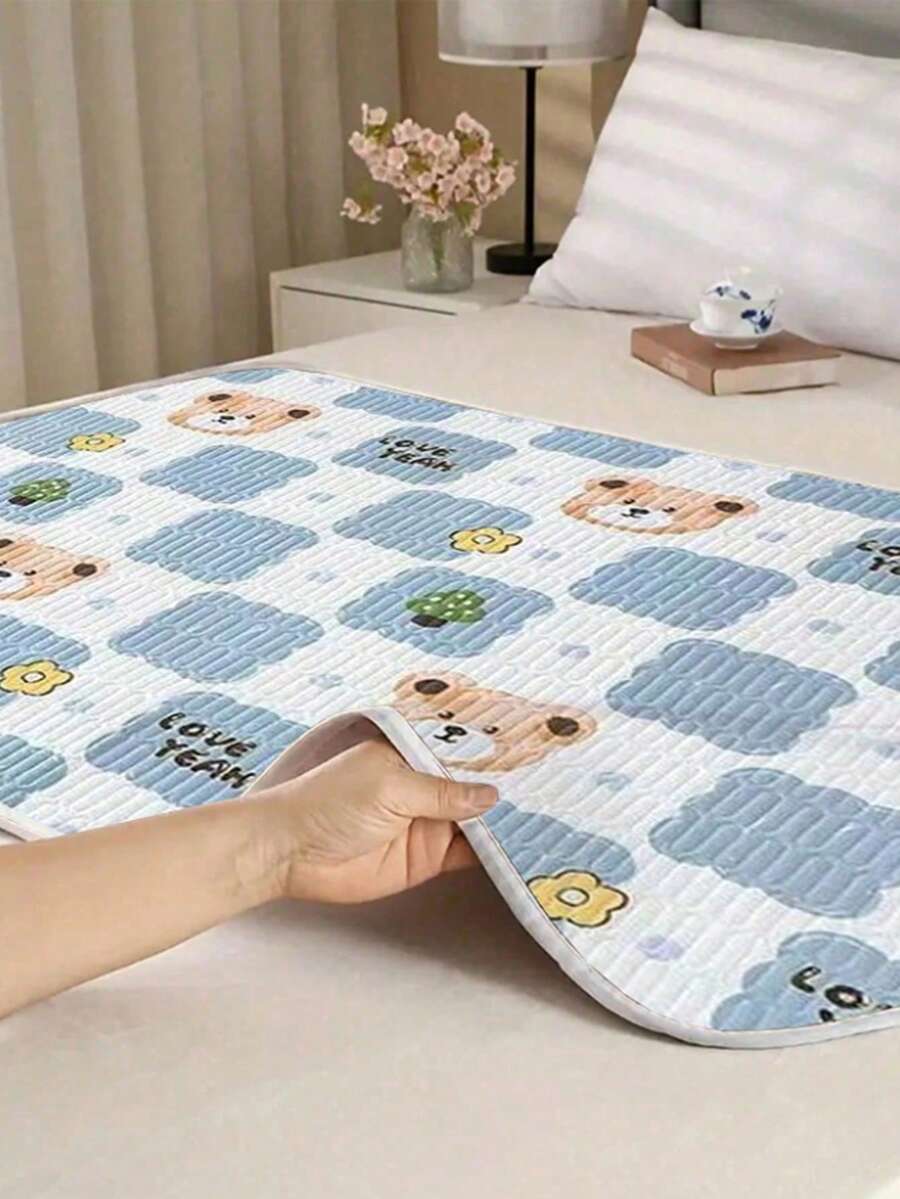 可重複使用防漏經期墊,防水可水洗床墊墊,經期床墊防漏墊,床墊保護墊,4層失禁墊,可重複使用大尺寸床墊保護墊,防水可水洗床墊護理墊,女性經期護理,老人與寵物防漏床墊,防水吸水大尺寸耐用可水洗床墊,適用於老人照護、學生宿舍、衛生使用,適合女性經期、失禁、尿床 - 彩色 - 查看 1