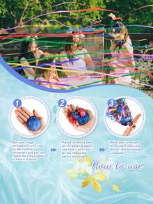 5/10pcs Residue-Free Colorful Paper Ribbons, Soft Lint-Free Party Decoration Streamers, Suitable For Graduation, Birthday, Wedding, Retirement And Various Holiday Party Decorations - Multicolor - View 9