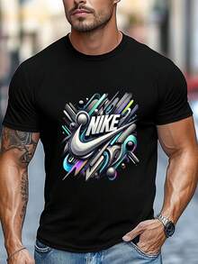 Camisetas masculinas - Preto - Ver 2