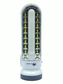 Portable 18 LED White Light Flashlight For Camping, Rechargeable Handheld LED Lamp Powered By 12V Batteries - Cold White - View 6