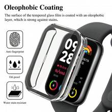 غطاء كمبيوتر + زجاج مقسى ل- Mi Band 8 Pro/9 Pro ، واقي شاشة فيلم مضاد للخدش وغطاء واقي صلب للحماية - متعدد الألوان - مشاهدة 9