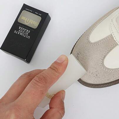 1pc Sneaker Cleaning Eraser, Used To Remove Stains On White Shoes, Suitable For Suede Shoes And Snow Boots Care. Suitable As A Global Festival Gift On 11.11