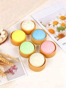 1/4pcs Soft And Elastic Bun, Stress-Relieving Dough, Textured Colored Bread, Elastic Tabletop Kneading Ball, Stress Reliever, Suitable For Parties, Holidays, Birthdays, School, Office, Etc/Holiday Essential/Travel Essentials/Room Decration/Squishie/Fathers Day Gift/Graduation/Birthday Decorations/Squishy Toy/Birthday Party Supplies/Gift/Squishy/Squishies - Multicolor - View 8