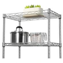 Garage Integrated Storage Racks - Silver - View 3