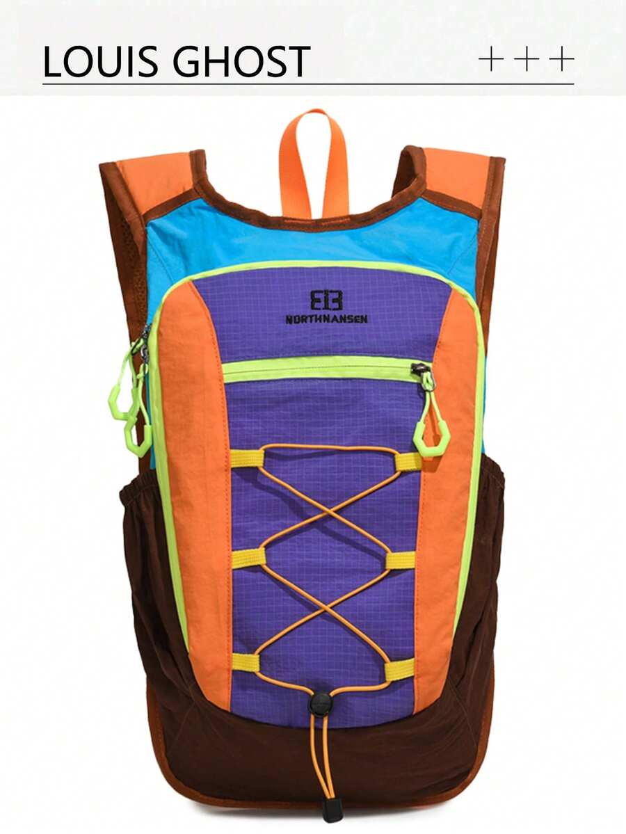 Mochila ligera multicolor para exteriores, descubre una nueva experiencia de moda al aire libre, adecuada para senderismo, ciclismo, viajes y uso diario