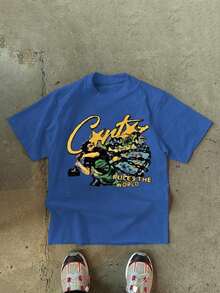 Dam-T-shirts - Vit - Visa 9