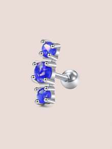 CIZME Brincos de cartilagem 16G para mulheres, joias para piercing na hélice, aço inoxidável cirúrgico 316L, conjunto de brincos de argola prateados para cartilagem, piercing na hélice, brincos para daith, tragus e concha, brinco único para uso diário, férias na praia, presente glamoroso, festival de música, litoral, Halloween, Natal, Dia das Mães, Dia dos Namorados, Coachella, férias de verão - Prata - Ver 8