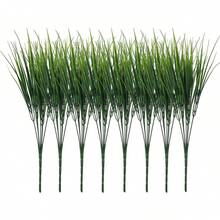 2/6/80pcs UV-Resistant Artificial Boxwood Shrubs - Suitable For Indoor/Outdoor Decor, Wedding And Home Garden Decoration, Artificial Greenery, Outdoor UV-Resistant Fake Plants, Home Garden, Office, Patio, Backyard - Green - View 8