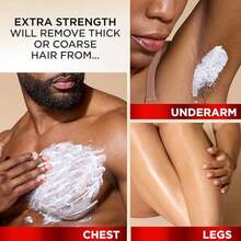 SoftSheen-Carson Magic Razorless Shaving Cream Depilatory Hair Removal Cream For Body Hair Extra Strength Works In 4 Minutes 6 Oz - 6 Ounce Pack Of 1 - View 3