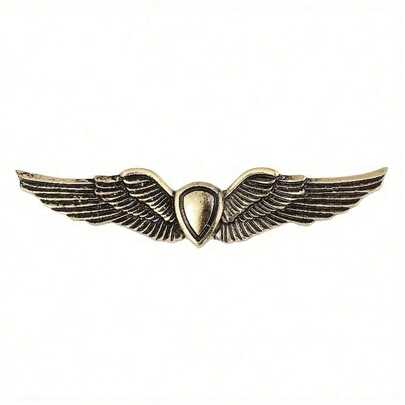 1 Pc Creative Cartoon Brooch Cute Wing Logo Enamel Pin Backpack Clothing Jewelry Metal Badge Accessories Gift For Friends