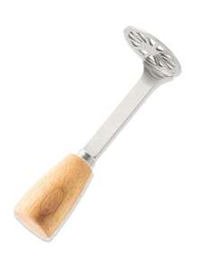 1/2pcs Stainless Steel Potato Masher, Rust-Proof Vegetable Ricer Kitchen Tool, Suitable For Avocado, Vegetables And Fruits - Multicolor - View 12