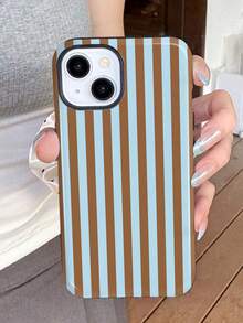 Una funda de teléfono eleganteNo incluye cordón ni soporte. Minimalista. Funda de Teléfono Minimalista con Rayas Azules y Azul Claro, Patrón Vertical a Rayas, 1 pieza, Minimalista, Artístico, Colorido, Patrón a Rayas Brillante, 2 en 1, Funda Rígida de Cobertura Total, Compatible con/11/12/13/14/15/16/17, Profesional, MaxSpring, Funda de Regalo,, Versión Internacional, Sin Versión para el Hogar, Funda de Regalo de Cumpleaños - Multicolor 21 - Ver 9