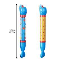 夏季戶外水上玩具，拉出式噴水玩具，適合夏季海灘與游泳池水上遊戲，生日與節日禮物 - 彩色 - 查看 3