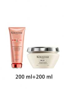 Kérastase [Set] Discipline Smoothing Fluid Ideal Conditioner 200ml + Intensive Repair Hair Mask 200ml - Discipline - View 2