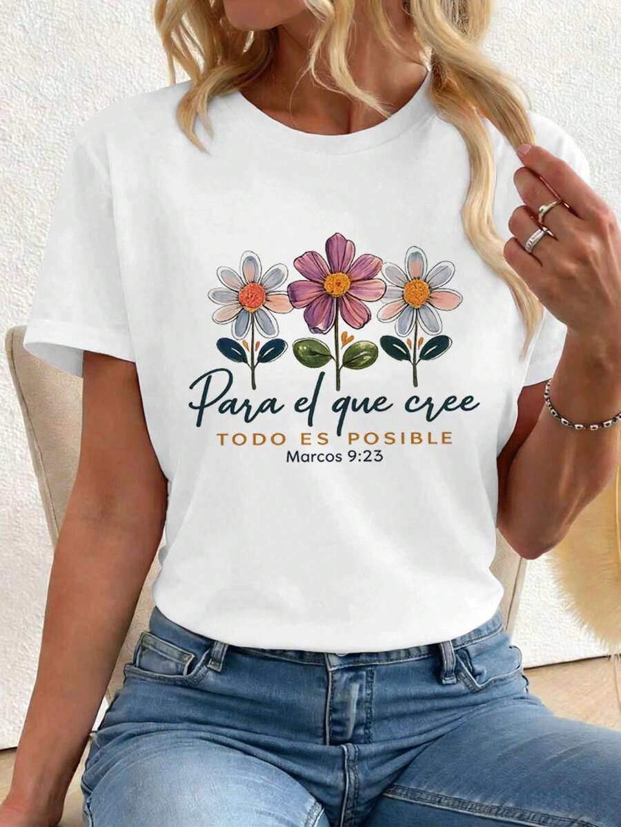 Women T-Shirts - White - View 1