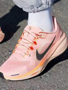 Nike Pegasus 41 男款百搭時尚ReactX泡綿長跑短跑跑步鞋粉色FD2722-801 - 粉色 - 查看 2