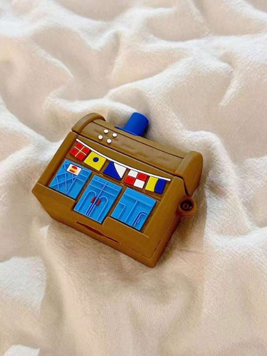 1 chiếc ốp tai nghe Bluetooth không dây Apple Pro hình cua hoạt hình, thế hệ thứ 4, chất liệu silicon mềm chống rơi Pro 3/1/2, unisex. - Nhiều màu - Xem 1