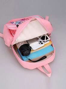 New Unisex Unicorn Backpack, Lightweight And Comfortable, Suitable For Daily Commute And School Use - Pink - View 11