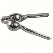 1 pieza Exprimidor de limón de acero inoxidable con función de prensa manual, exprimidor de naranja y limón multifuncional, herramienta de cocina para hacer bebidas frescas y deliciosas - Multicolor - Ver 11