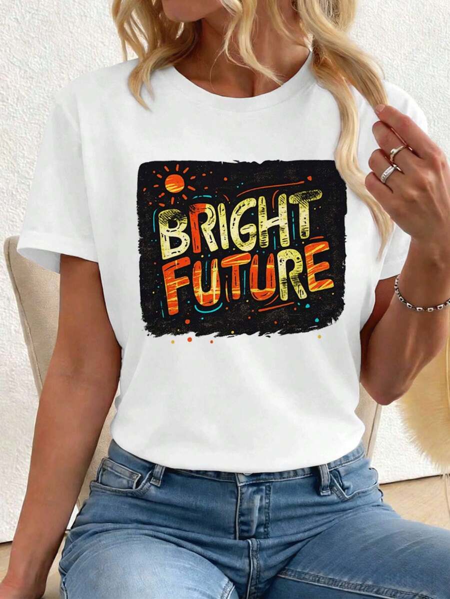 Women T-Shirts - White - View 1