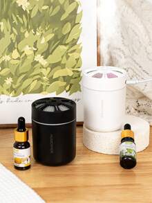 180mL Mini Air Aromatherapy Humidifier, 10ml Essential Oil, Car Large Mist, Quiet Multi-Color Light Humidifier, Compact Air Conditioner Room Humidifier, Refillable Water Tank, Battery Not Included, USB Powered, Christmas Gift/Valentine's Day/Birthday Gift - 多色 - 查看 11