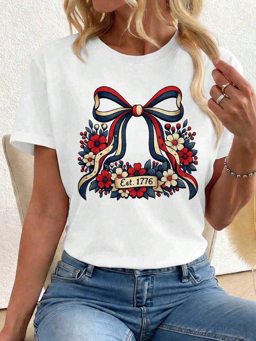 Women T-Shirts - White - View 1