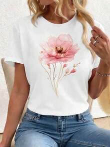 Women T-Shirts - White - View 1