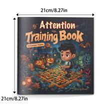 Sổ tay luyện viết tập trung cho trẻ em, chủ đề Halloween, với các trang luyện tập trực quan và rèn luyện sự tập trung. - Huấn luyện mê cung - Xem 3