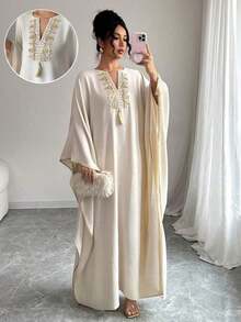 Women's Solid Color Long Dress, Fashion And Suitable For Summer - Black - View 9