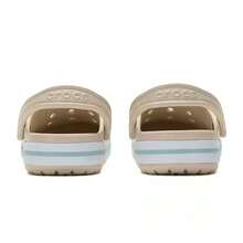 Crocs Dép bít mũi rỗng ruột Bayaband EVA chống trượt bền chắc thời trang, màu be 205089-1LI - 205089-1LI - Xem 8