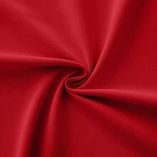 1 Piece Thermal Blackout Curtain 135x225 Cm, Total Light And UV Ray Blocking, Noise And Temperature Insulation, Ideal For Bedroom, Living Room Or TV Room - 大紅色 - 查看 6