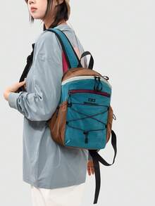 Ransel Outdoor Ringan | Kapasitas Besar, Serbaguna untuk Aktivitas Luar Ruangan & Perjalanan, Cocok untuk Petualangan di Alam Terbuka, Sekolah, Belanja, dan Berbagai Skenario Lainnya, Mudah Menampilkan Gaya Unik! - MultiWarna - View 7