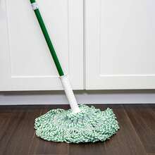 Tornado Twist Mop Cotton Blend Head Steel Handle Green & White - default - 查看 1