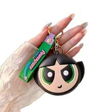DOBBLE 1 pieza Monedero de silicona con diseño de dibujos animados, bolsa de almacenamiento linda con colgante, regalo ideal para amigos y fans - Multicolor - Ver 6