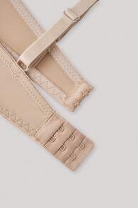 Ladies' Lace Detail Underwire Bra Lingerie - Khaki - View 5