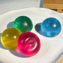 High-Quality Transparent Malt Sugar Squishy Toy, Malt Sugar Bubble Soda Squishy Toy, Slow Rebound Summer Cooling Squishy Bag, Moldable Malt Sugar Finger Pressure Relief Toy, Suitable Teenagers And Adults, Hard Squeeze Ball, Sensory Stimulation, Stress Relief, Birthday Party, Stocking Stuffer - 綠色 - 查看 4
