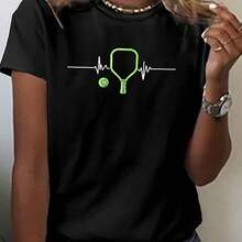 Women T-Shirts - Black - View 6