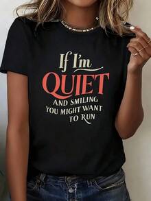 Women T-Shirts - Black - View 1