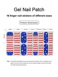 Stiker Kuku Warna Coral Pink, Stiker Nail Art Tahan Air, Warna Solid, Green Onion Pink, Stiker Kuku Gradien Ombre - MultiWarna - View 4